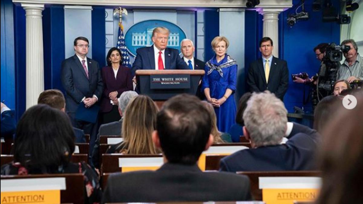 Donald Trump anunță un posibil tratament pentru coronavirus. „Să le punem în uz imediat. Oamenii mor, să ne mişcăm repede”