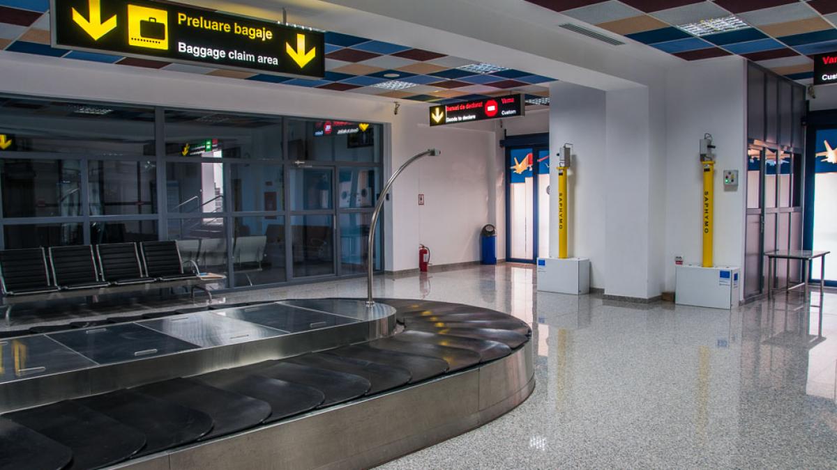 Jumătate dintre angajații Aeroportului Internațional Iași au fost trimiși în șomaj tehnic