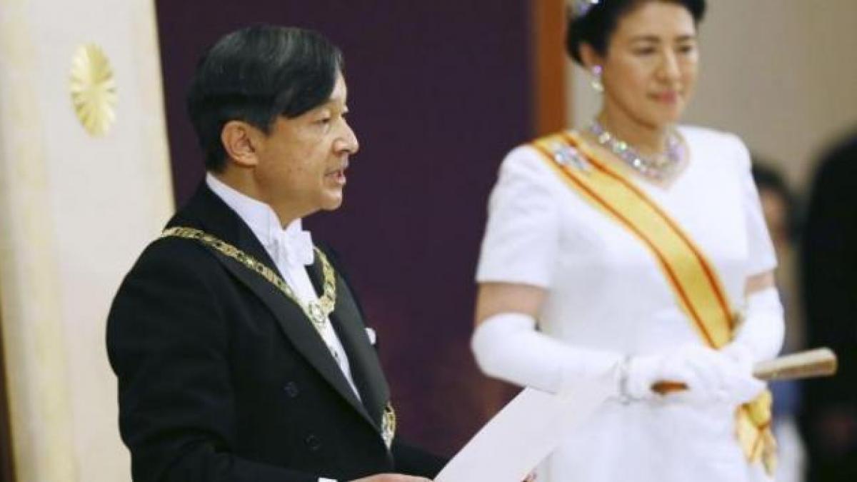 Japonia sărbătorește un an de la urcarea pe tron a împăratului Naruhito