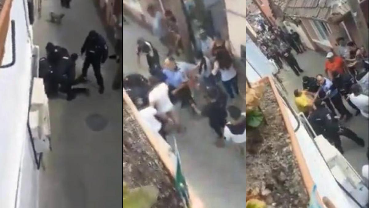Șapte persoane reținute după scandalul din Blaj. Au intervenit 30 de polițiști și jandarmi