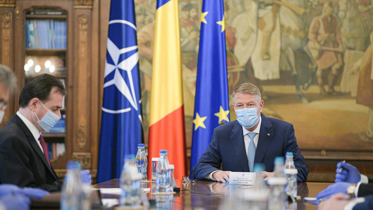 Klaus Iohannis, ședință la Palatul Cotroceni cu membri ai Guvernului