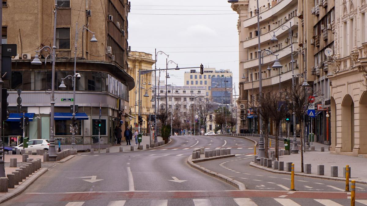 Zone de promenada in centrul Bucurestiului la sfarsit de saptamana