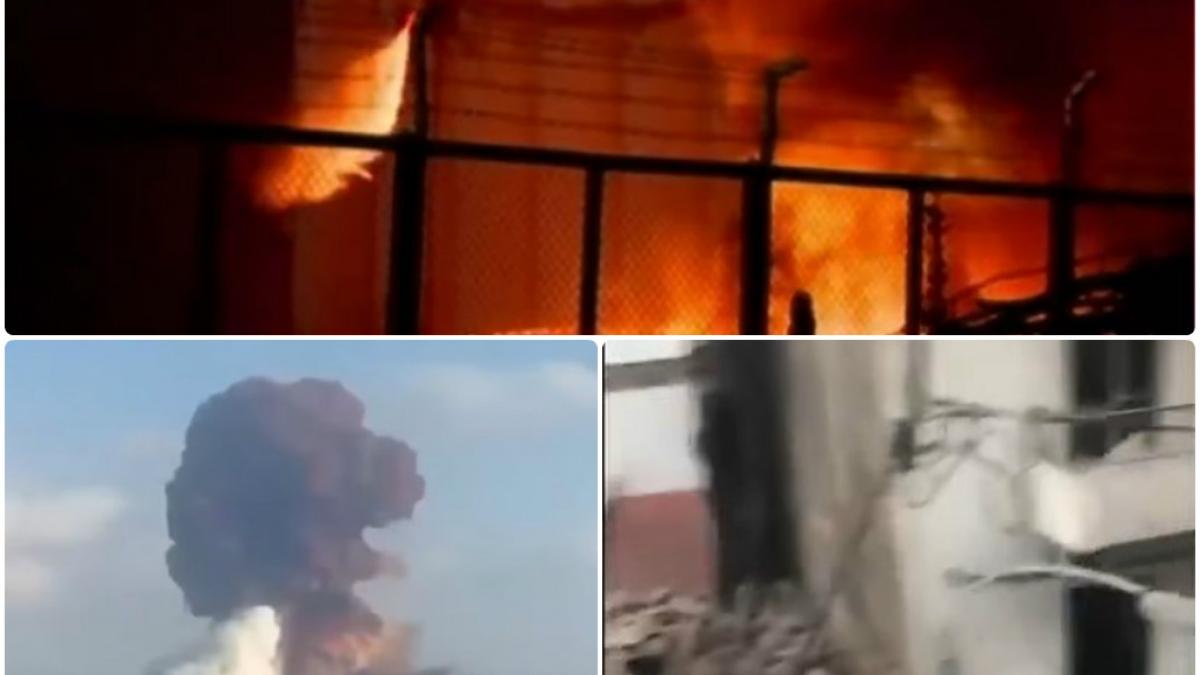 Cel puţin 78 de morţi şi mii de răniţi în urma exploziilor din Beirut. „E ca o apocalipsă. Este foarte, foarte înspăimântător ceea ce se întâmplă acum”