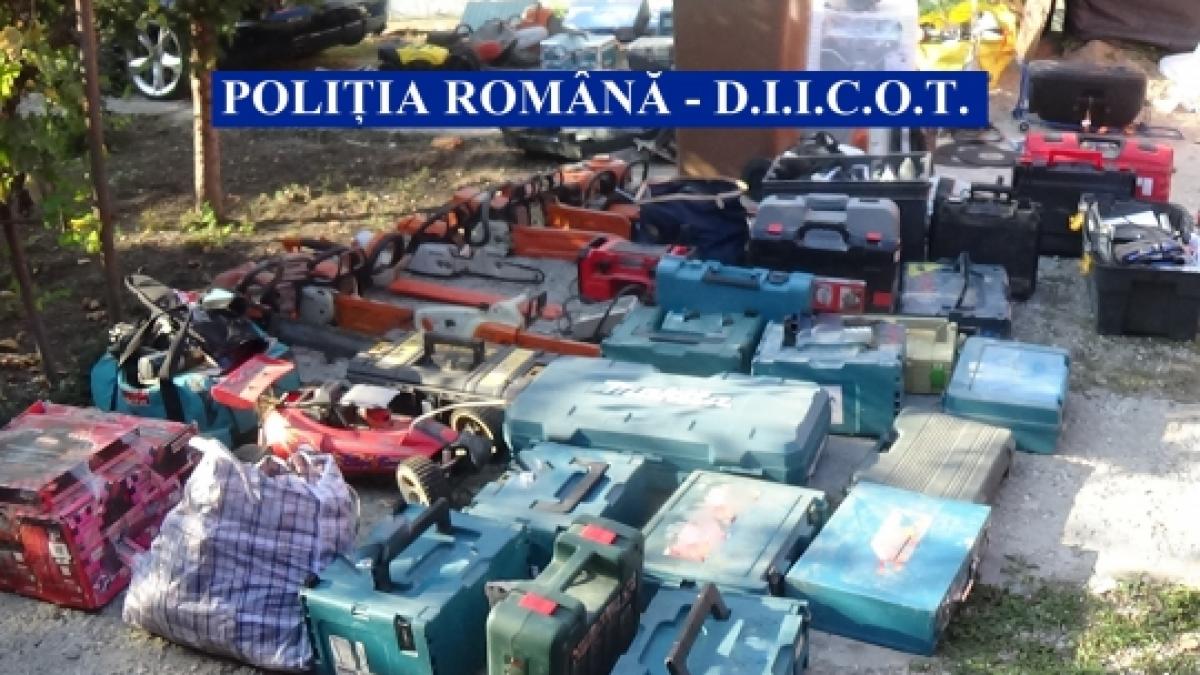 Video. Grupare infracțională organizată, care a comis peste 100 de furturi în Belgia, destructurată în urma unei colaborări româno-belgiene