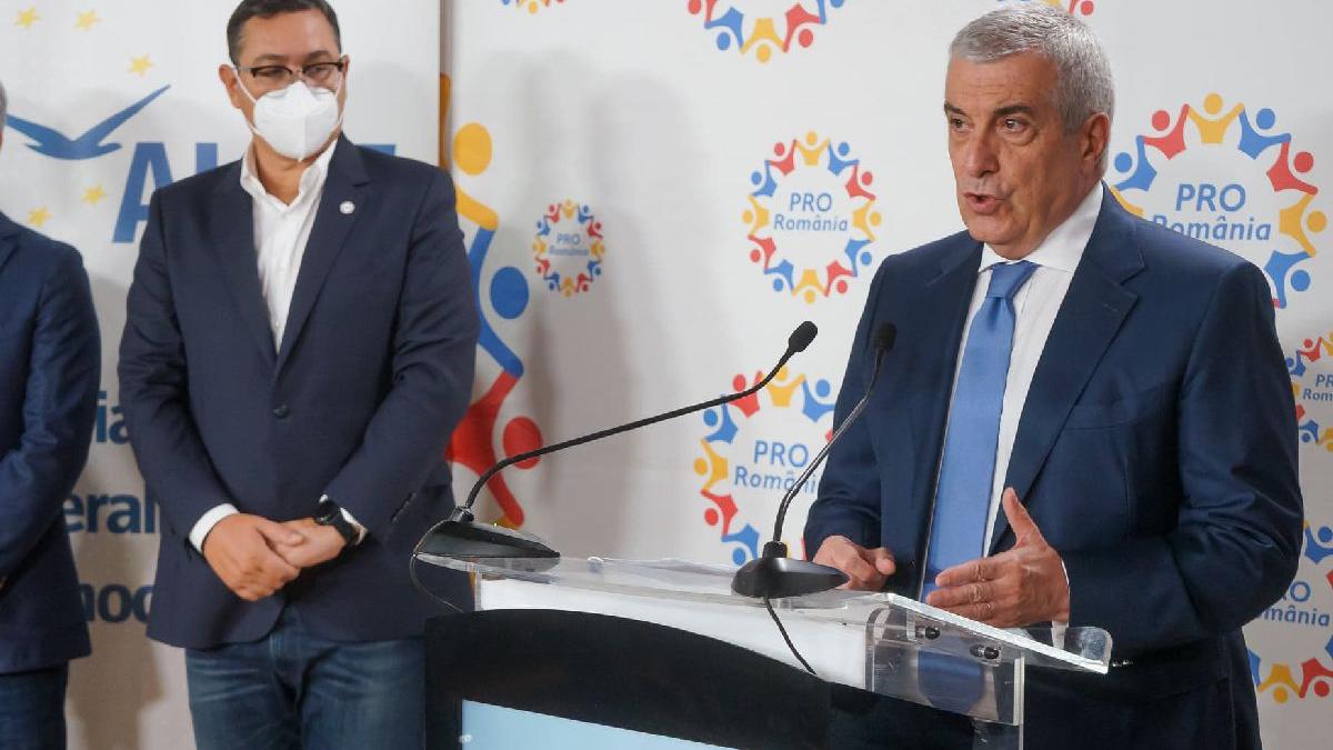 Tăriceanu: Rolul principal al noului partid este să se opună programului de austeritate pe care guvernarea PNL-USR îl pregătește