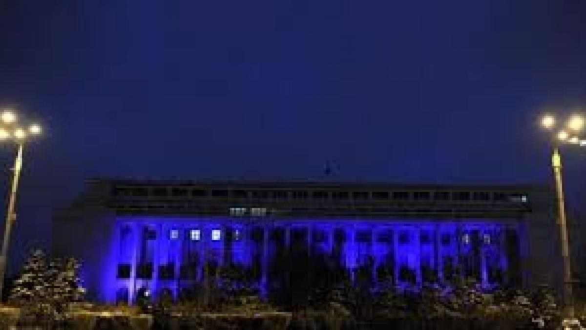 Palatele Cotroceni şi Victoria vor fi iluminate în albastru vineri seara, de Ziua Drepturilor Copilului