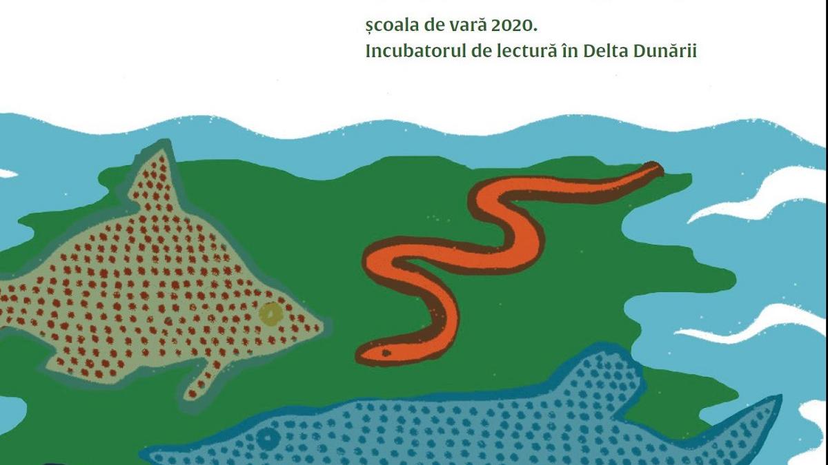 Carte scrisă de copiii din Deltă