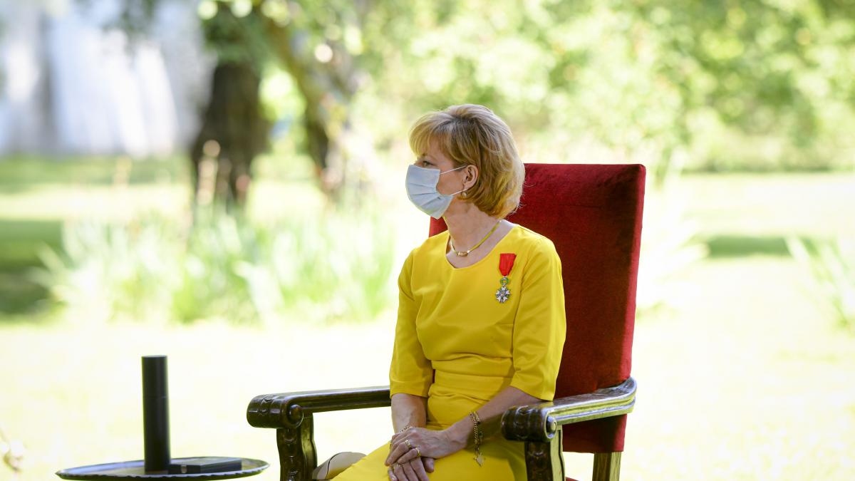 Majestatea Sa Margareta, cuvinte de laudă pentru voluntarii Crucii Roșii