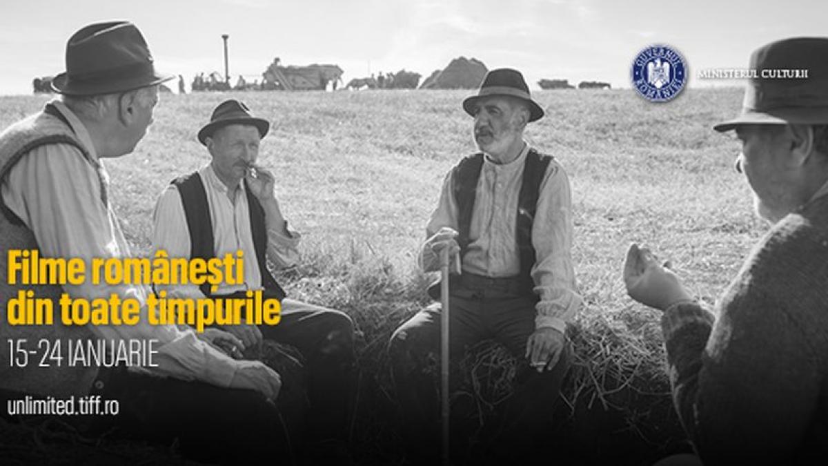 Program online de filme românești pe TIFF Unlimited, de Ziua Culturii Naționale