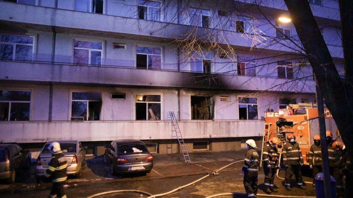 EXCLUSIVITATE Antena 3. Mărturia unei infirmiere de la Matei Balș: „Am vrut să intrăm în altă parte și, când am întors capul, din pavilionul 63 am văzut că iese fum”