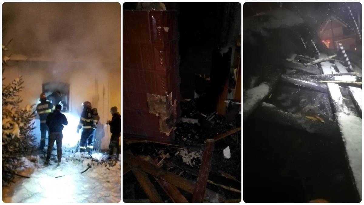 Incendiu la Botoșani. O biserică a luat foc de la sobă