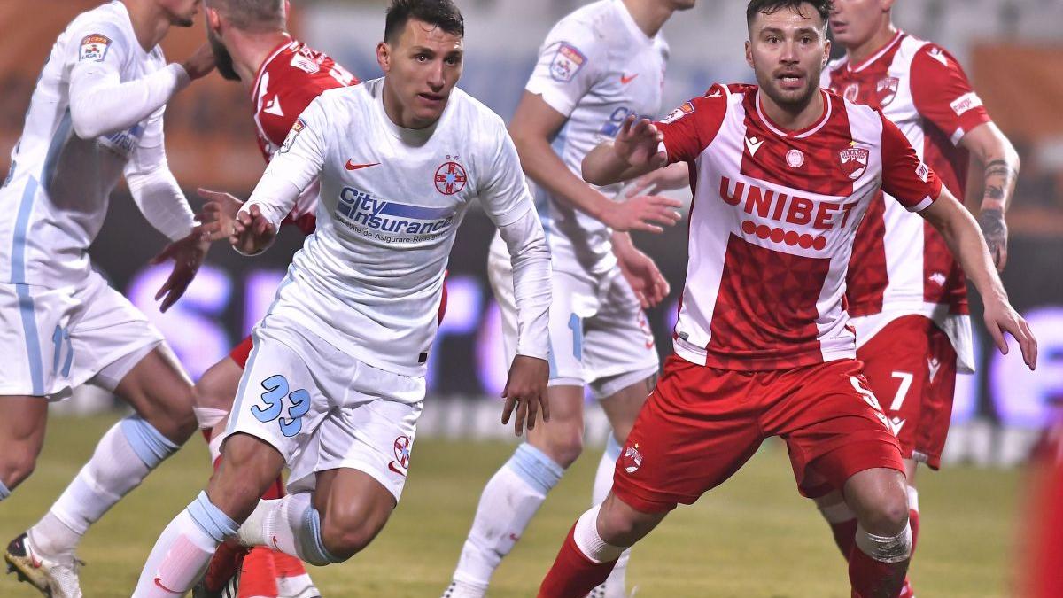 Dinamo învinge FCSB în derby de România! Start cu rezervele, înfrângere cu titularii