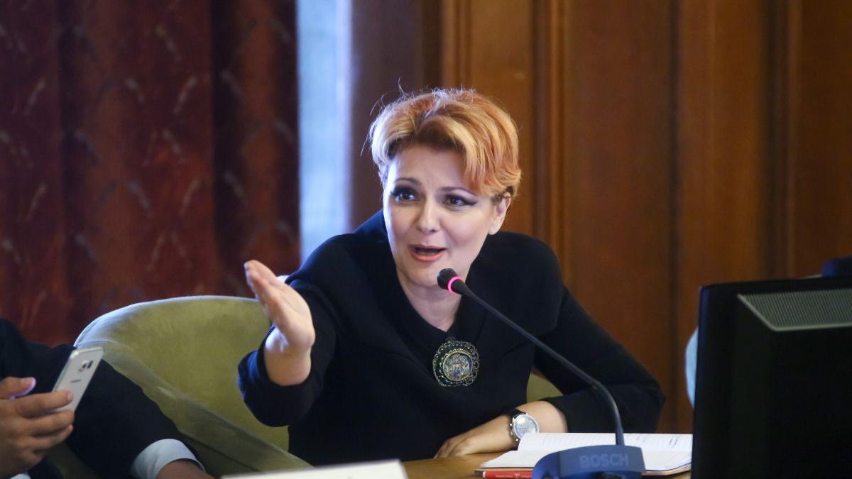 Lia Olguța Vasilescu, despre sporuri: Părerea mea e că nici măcar nu au citit legea