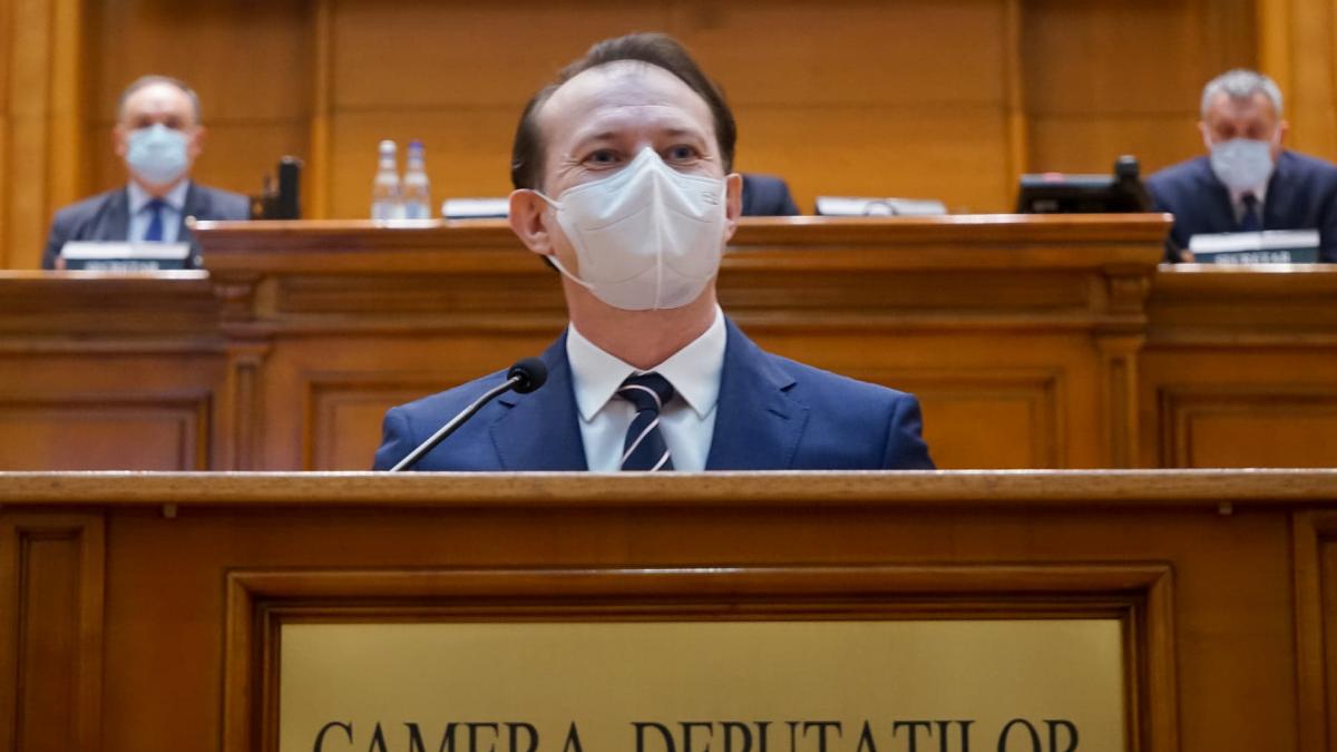 video florin citu in plenul camerei deputatilor la ora prim ministrului