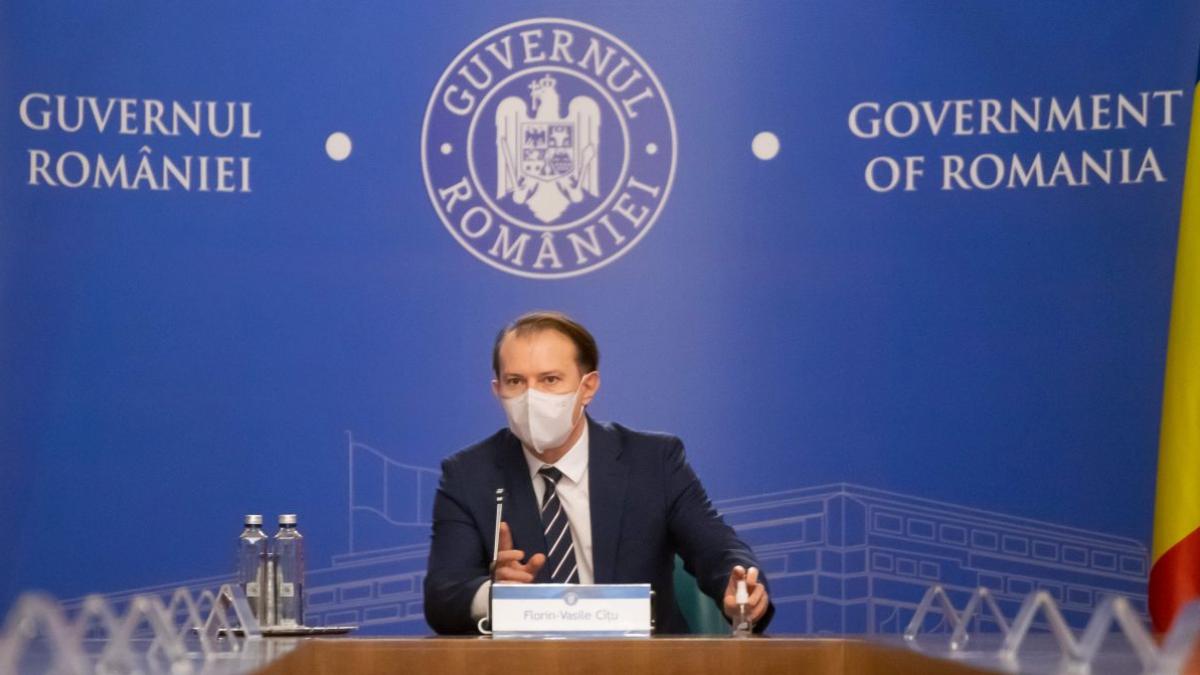 VIDEO: Cîţu: Nu iau în calcul schimbarea pragului privind infectările cu SARS-CoV-2 în Capitală propusă de HORECA