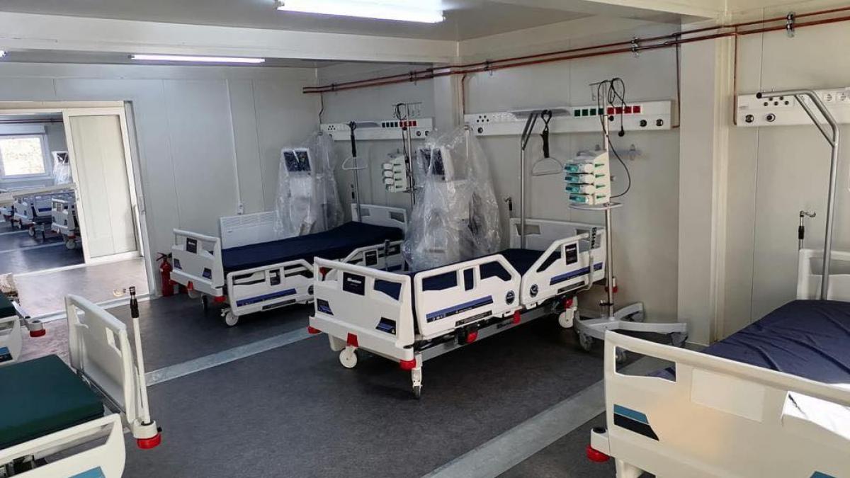 Timișoara: Se deschide ATI-ul de la Spitalul Militar de campanie de pe stadionul CFR
