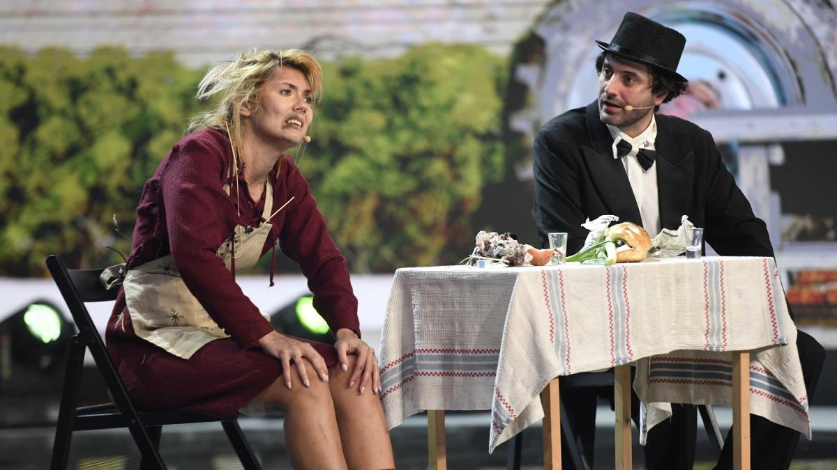 Cel mai lung număr de pe scena iUmor, astăzi, de la 20.30, la Antena 1: ”Vedem toată piesa?!”