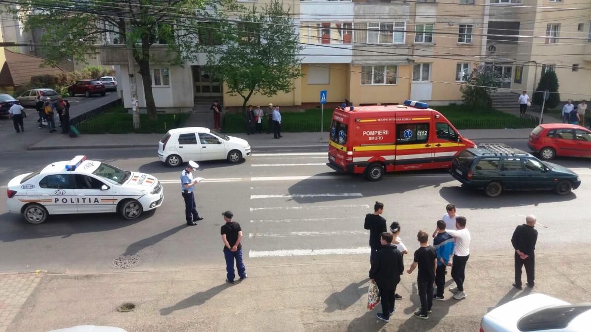 Soț și soție, spulberați pe trecerea de pietoni din Tecuci