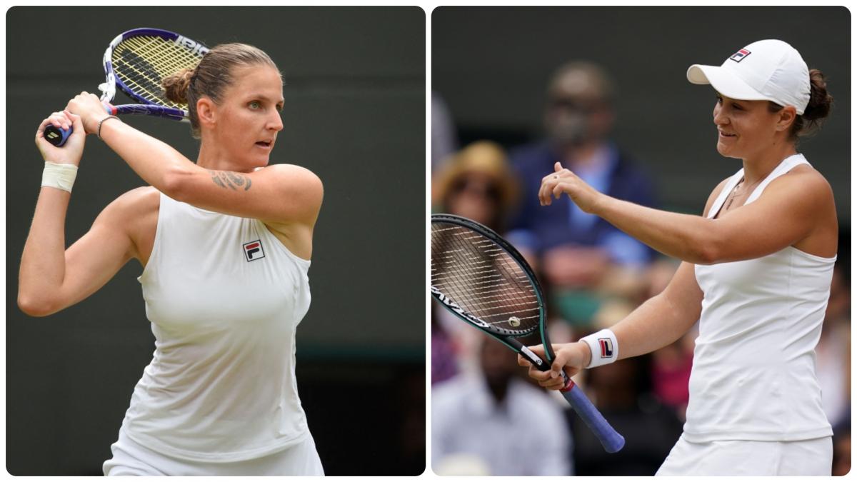 Karolina Pliskova - Ashleigh Barty, finala de la Wimbledon 2021