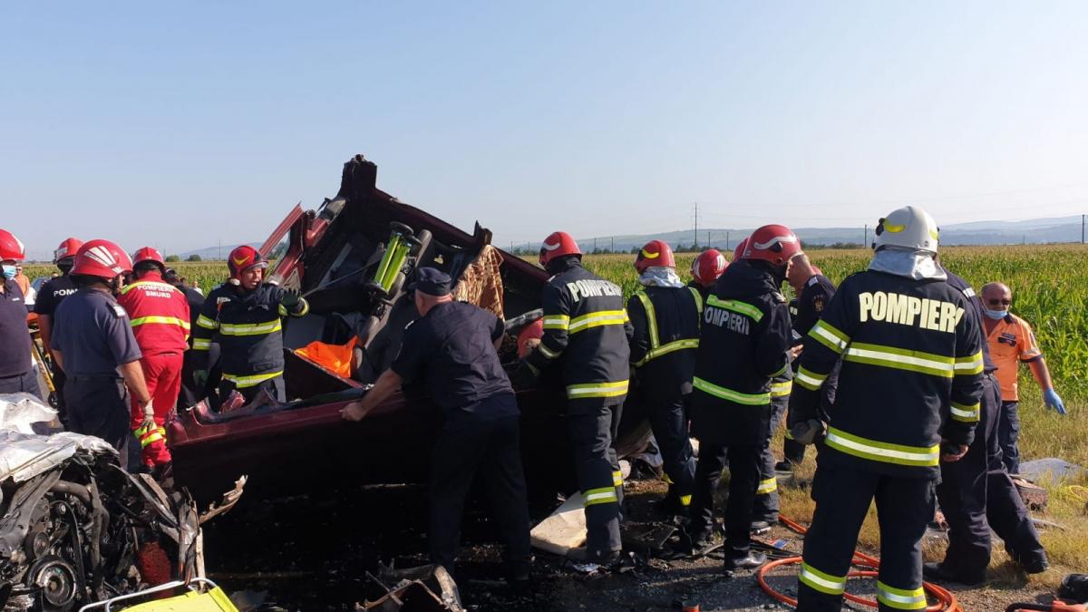 Accident GRAV pe DN2, soldat cu 7 morți. A fost activat planul roșu de intervenție