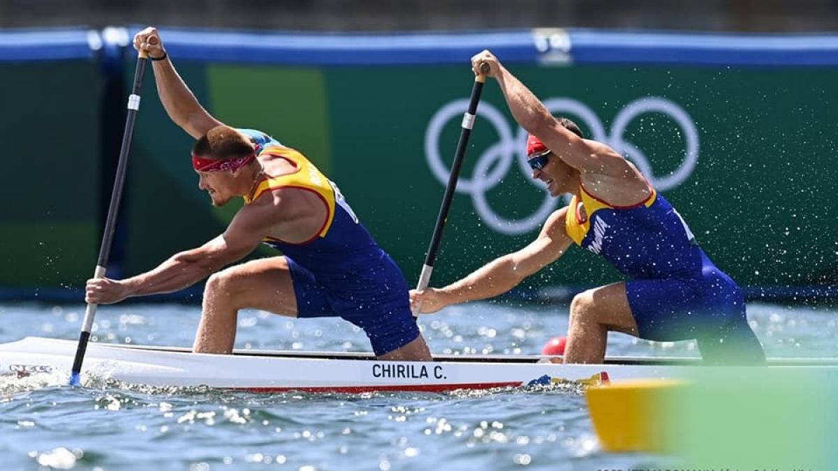 Cătălin Chirilă și Victor Mihalachi, locul 5 în finala olimpică de canoe dublu 1000 m