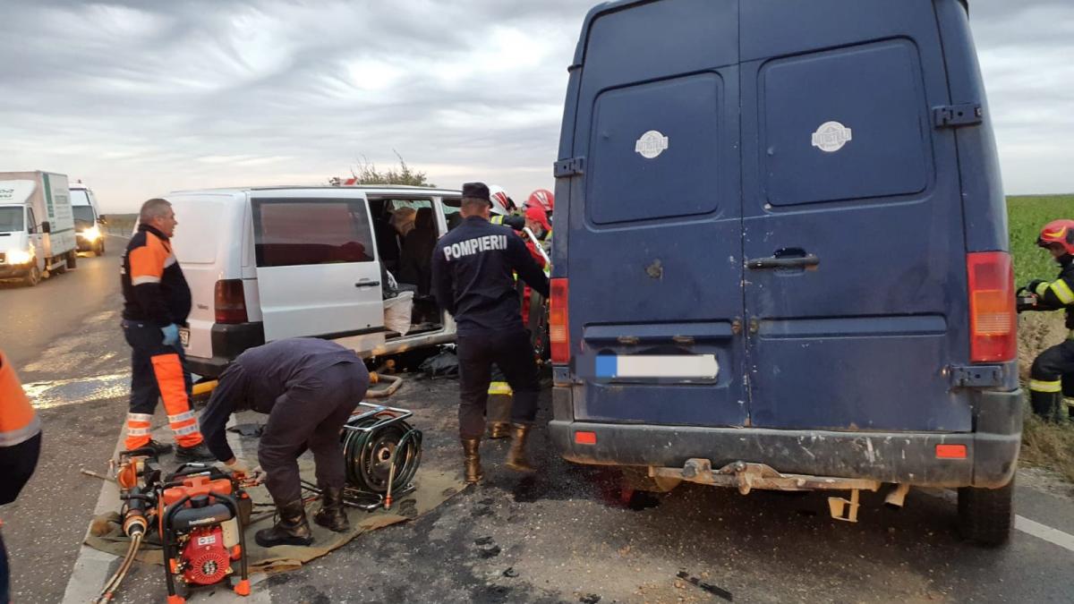 Tragedie rutieră: Patru morți, într-un accident din județul Ialomița