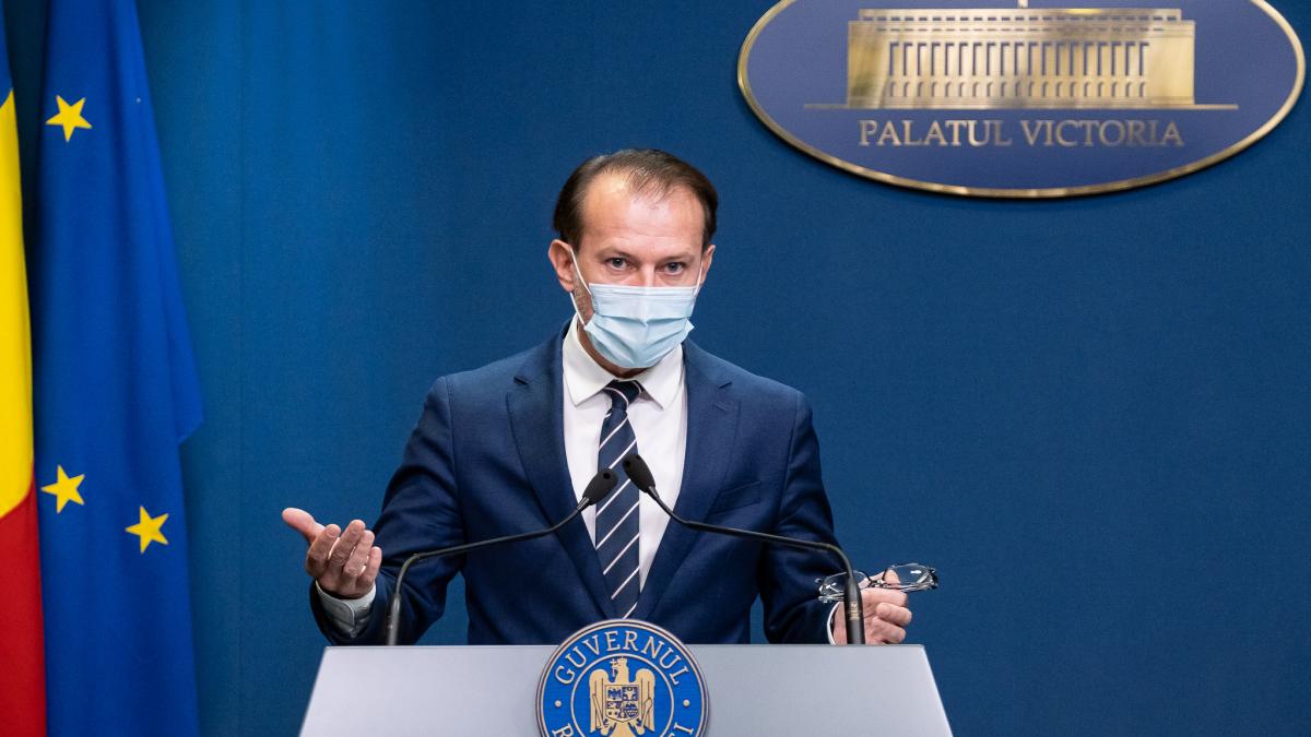 VIDEO Ce spune premierul interimar Florin Cîțu despre carantinarea Capitalei