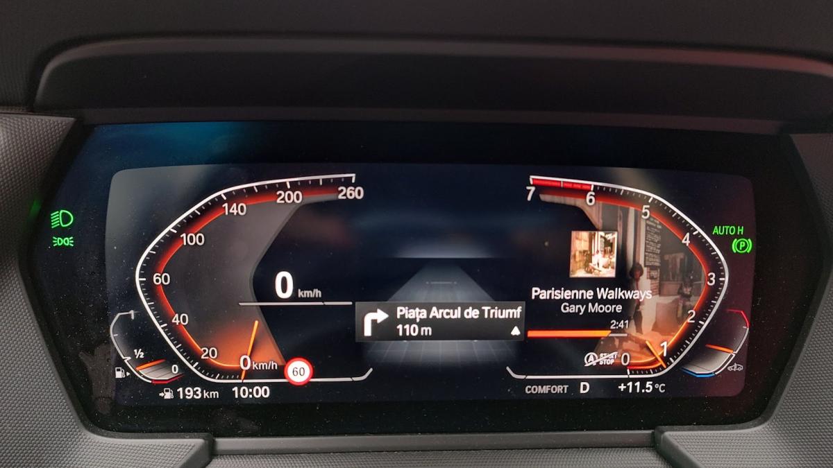 Sportivă BMW cu tracțiune față