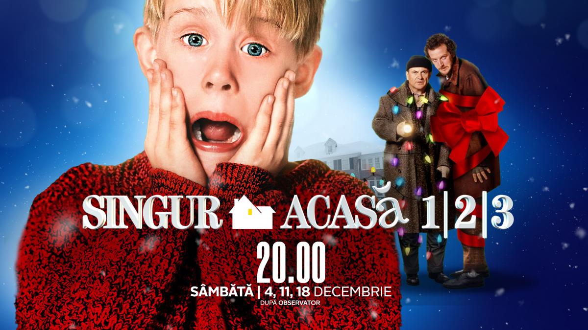 Seria Singur acasă se vede la Antena 1 