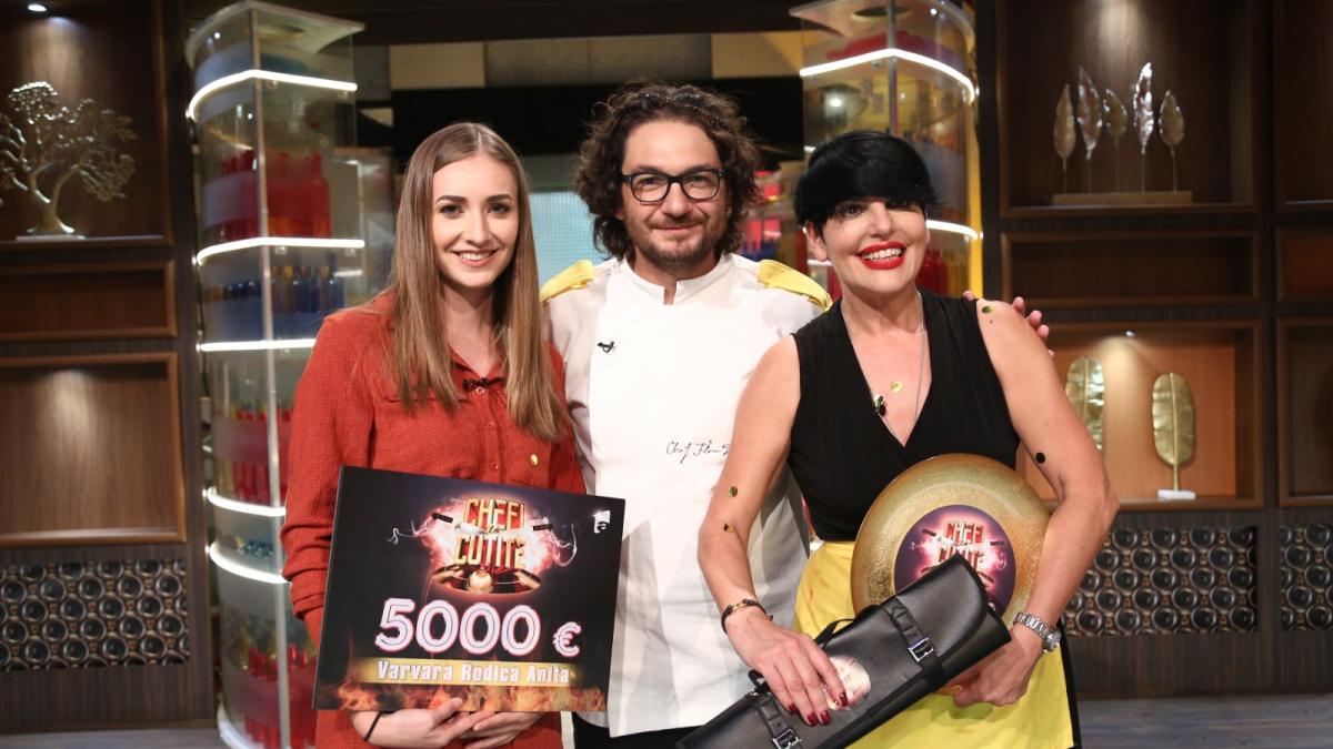 Finala ediţiei speciale Chefi la cuţite, lider detaşat de audienţă. Chef Bontea şi chef Scărlătescu şi-au tatuat chipul lui chef Florin Dumitrescu