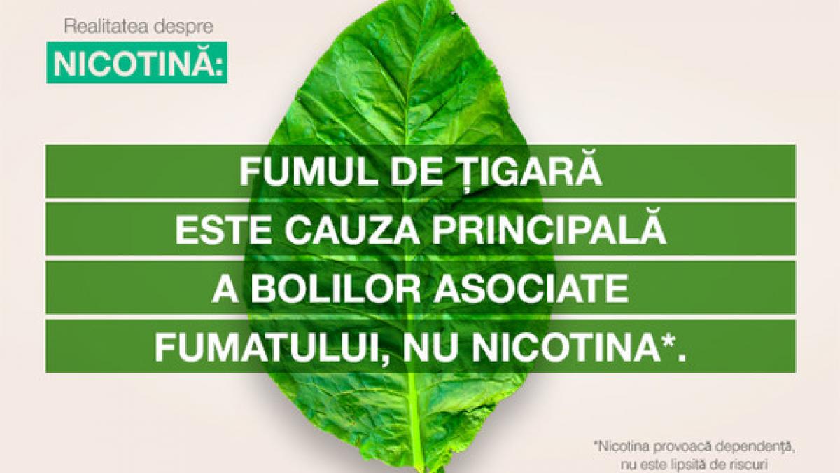Nicotina: „mituri” și realitate în legătură cu fumatul