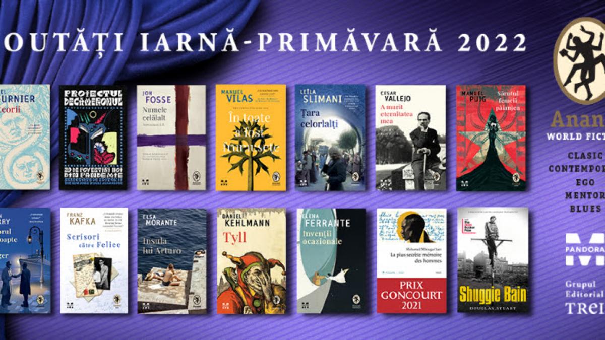 Romanele laureate cu Goncourt 2021, Booker Prize 2020, noi cărți de Elena Ferrante și Leïla Slimani, în colecția Anansi World Fiction