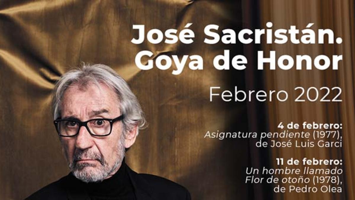 Actorul José Sacristán, laureatul Premiului Goya de Onoare 2022, în patru lungmetraje difuzate luna aceasta