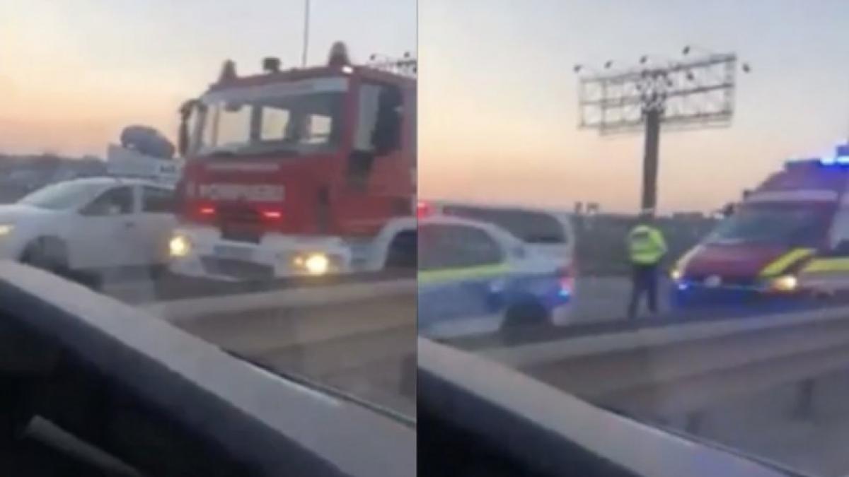 accident pe soseaua bucuresti ploiesti sapte masini au fost implicate