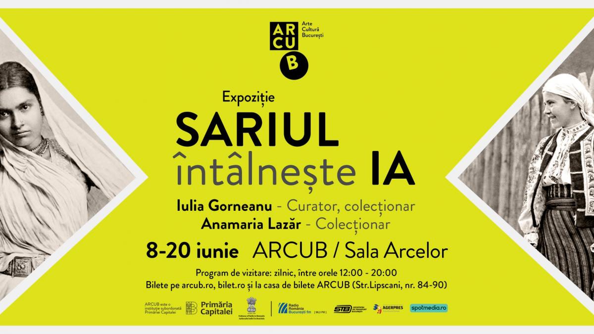 Veşminte de la începuturile lumii în expoziţia „Sariul întâlneşte ia” de la ARCUB