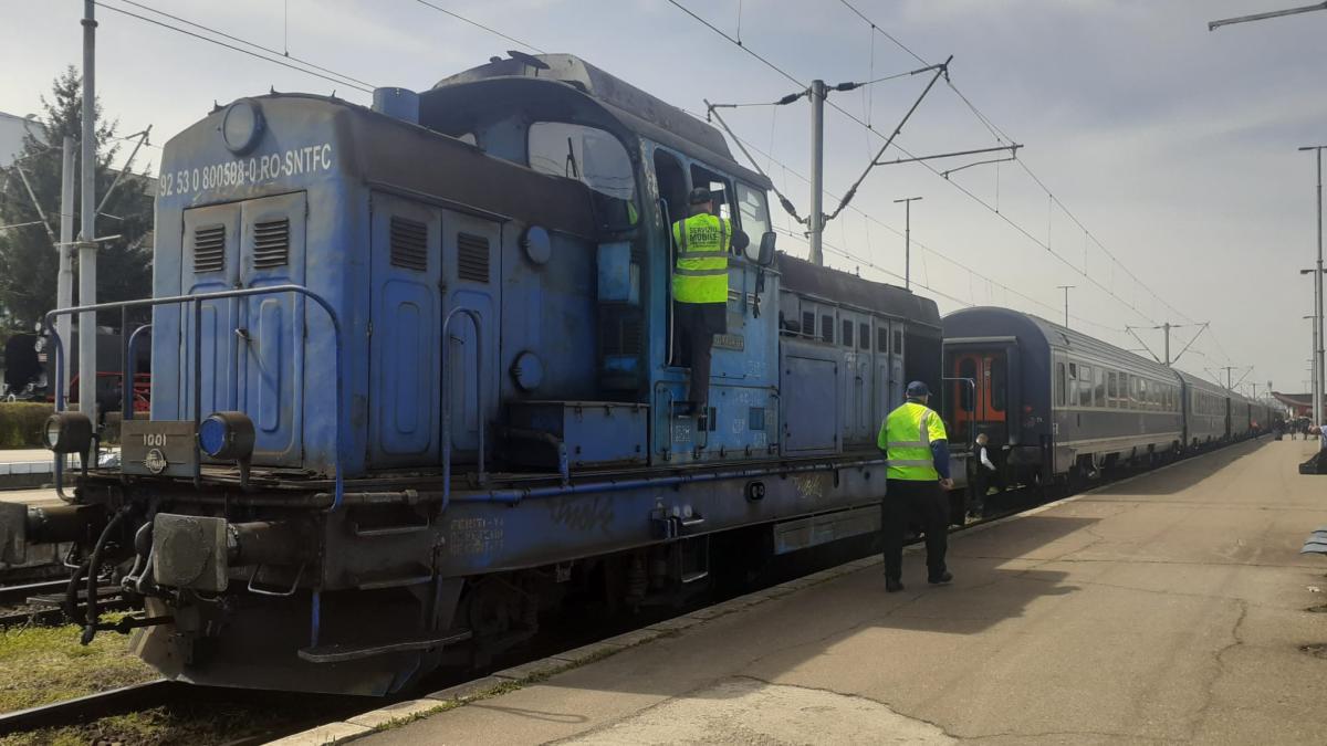 UPDATE Circulația feroviară a fost reluată pe raza Sucursalei Brașov
