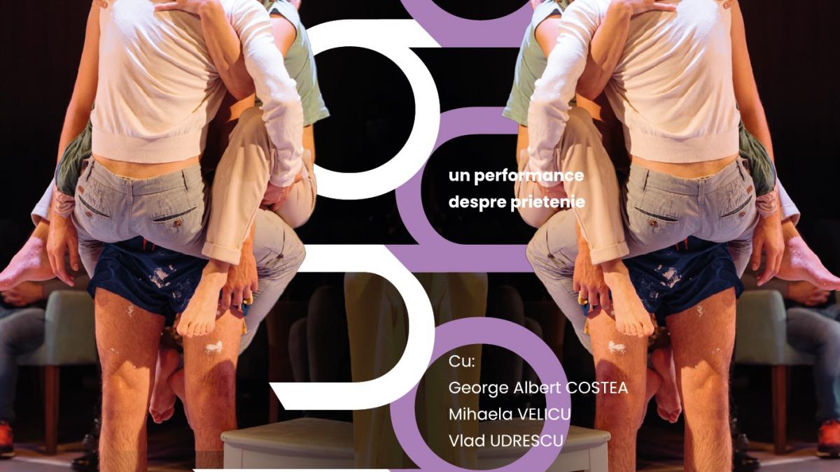 Teatrelli anunță o nouă premieră: „Dual, un performance despre prietenie”, un spectacol aflat la intersecția dintre teatru-dans, teatru non-verbal și teatru de obiect