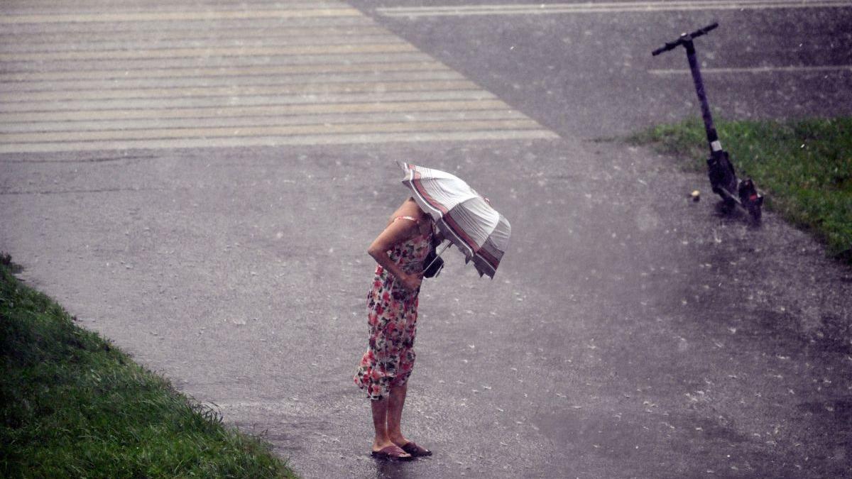 Cod galben de ploi în cea mai mare parte a țării