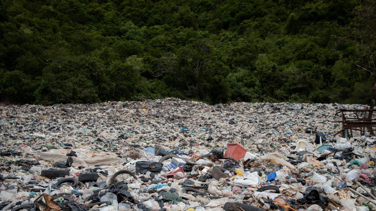 Odiseea „reciclării” a trei saci de moloz