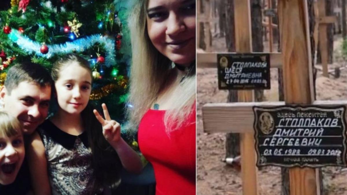 Groapa comună de la Izium. O familie întreagă a fost lăsată să moară sub dărâmăturile provocate de bombardamentele rusești