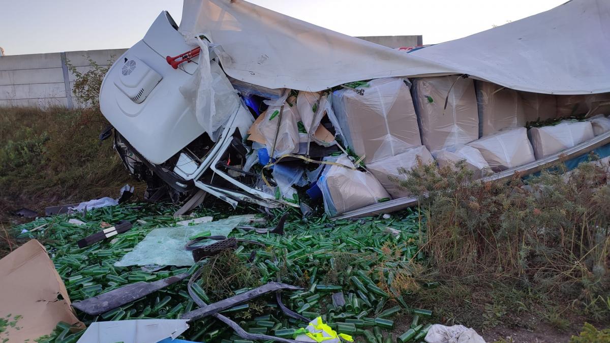 Șoferul unui TIR și-a pierdut viața pe A3, în Prahova