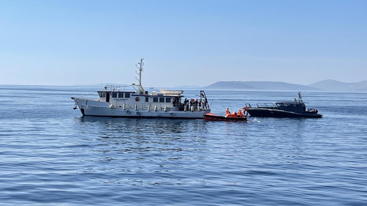 Exercițiu în rada portului Constanța pentru activitățile de răspuns la poluările marine