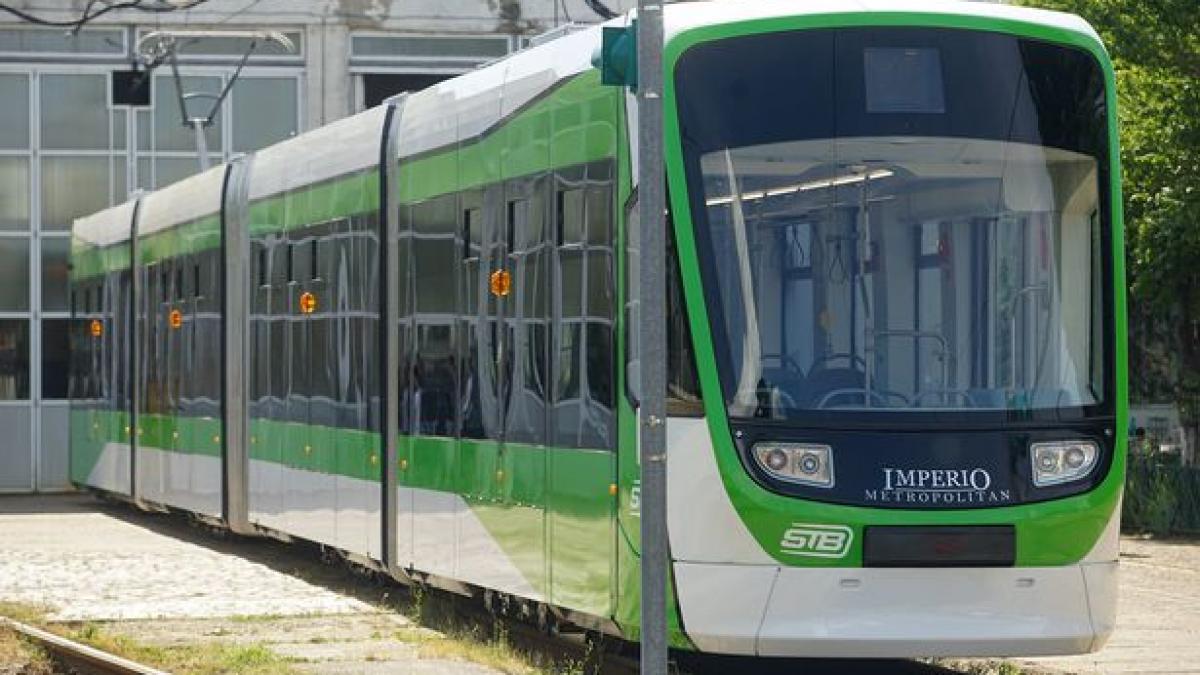 Criţ, STB: Noile tramvaie Imperio ar putea ieşi pe traseu în luna noiembrie, pe linia 41