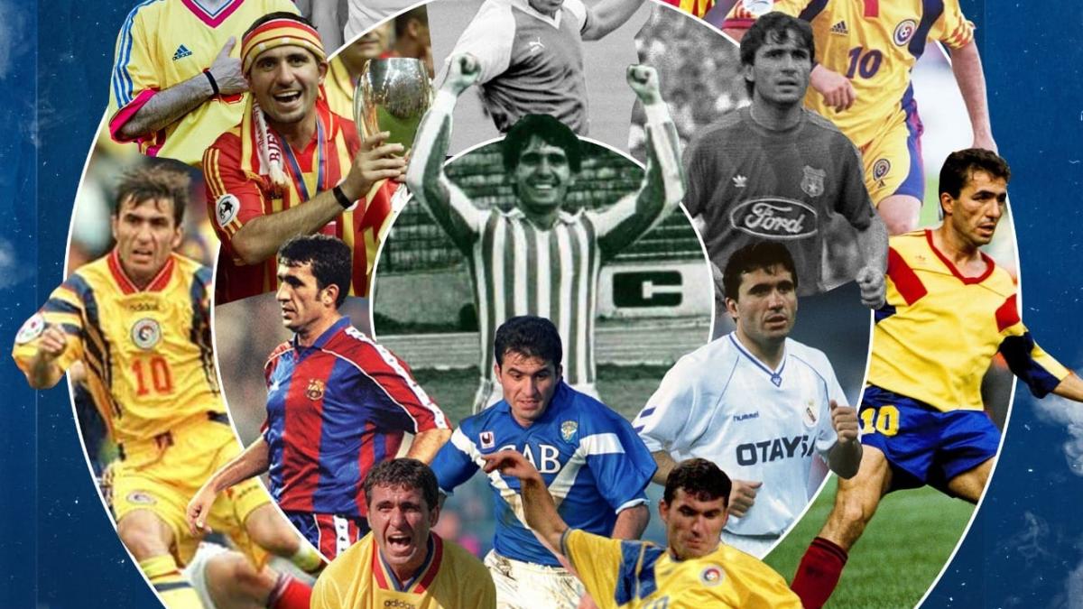 Gheorghe Hagi, în topul celor mai mari 100 de fotbaliști ai lumii din toate timpurile