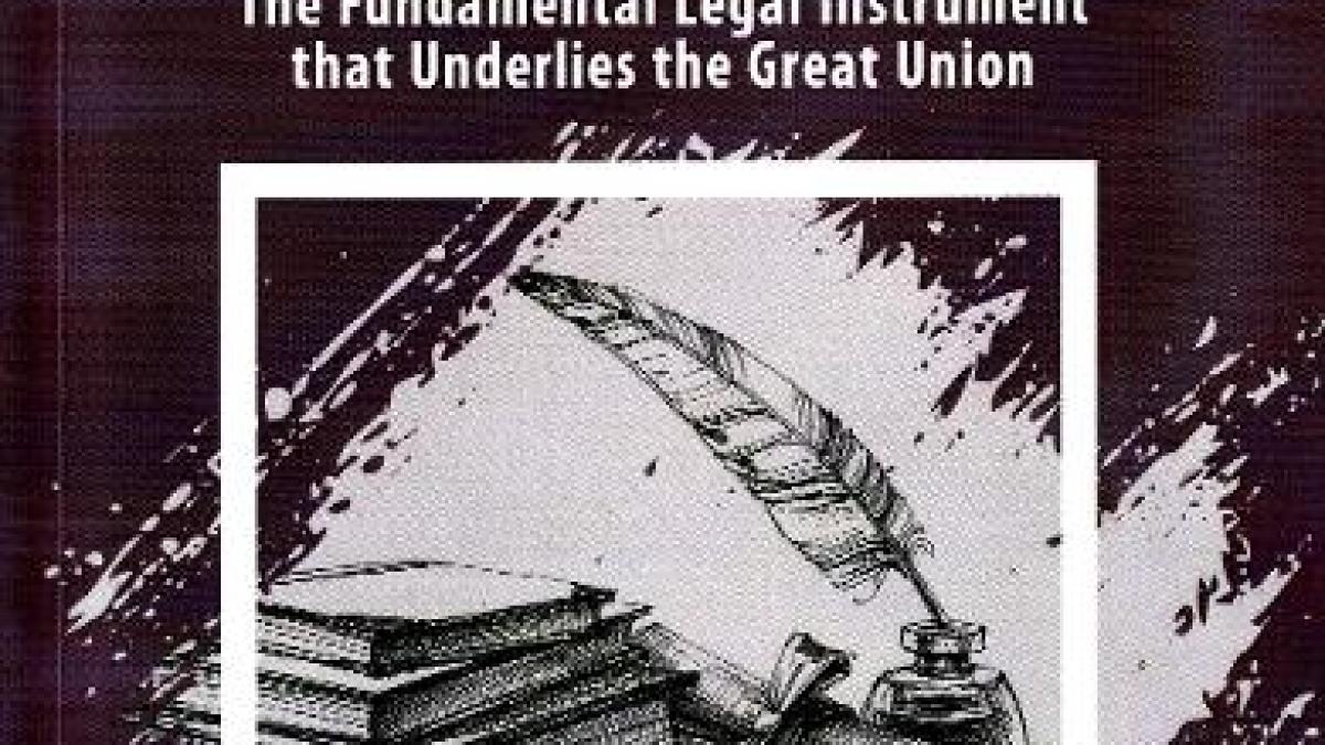 THE TREATY OF TRIANON The Fundamental Legal Instrument That Underlies   The Treaty Of Trianon The Fundamental Legal Instrument That Underlies The Great Union Editura Prouniversitaria Bucuresti 2022 18804222 