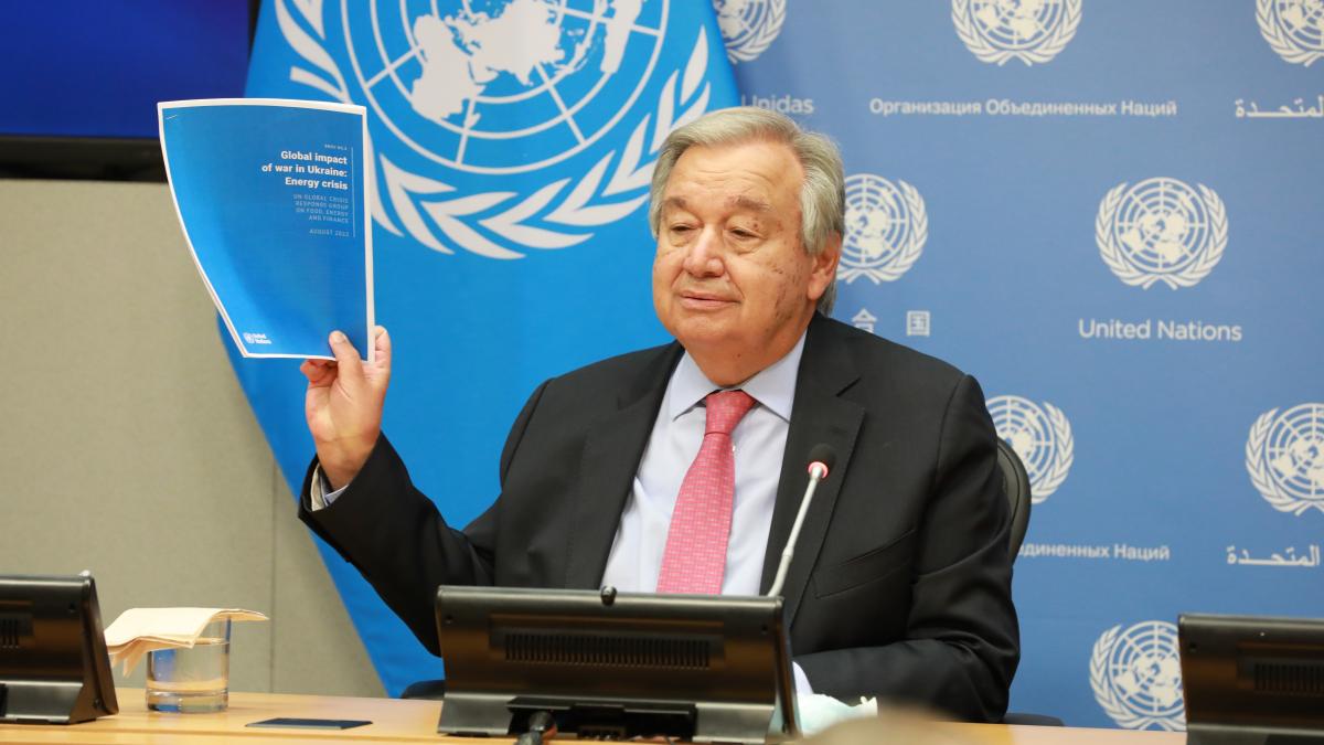 Șeful ONU cere reînnoirea acordului privind cerealele pentru "securitatea alimentară" globală
