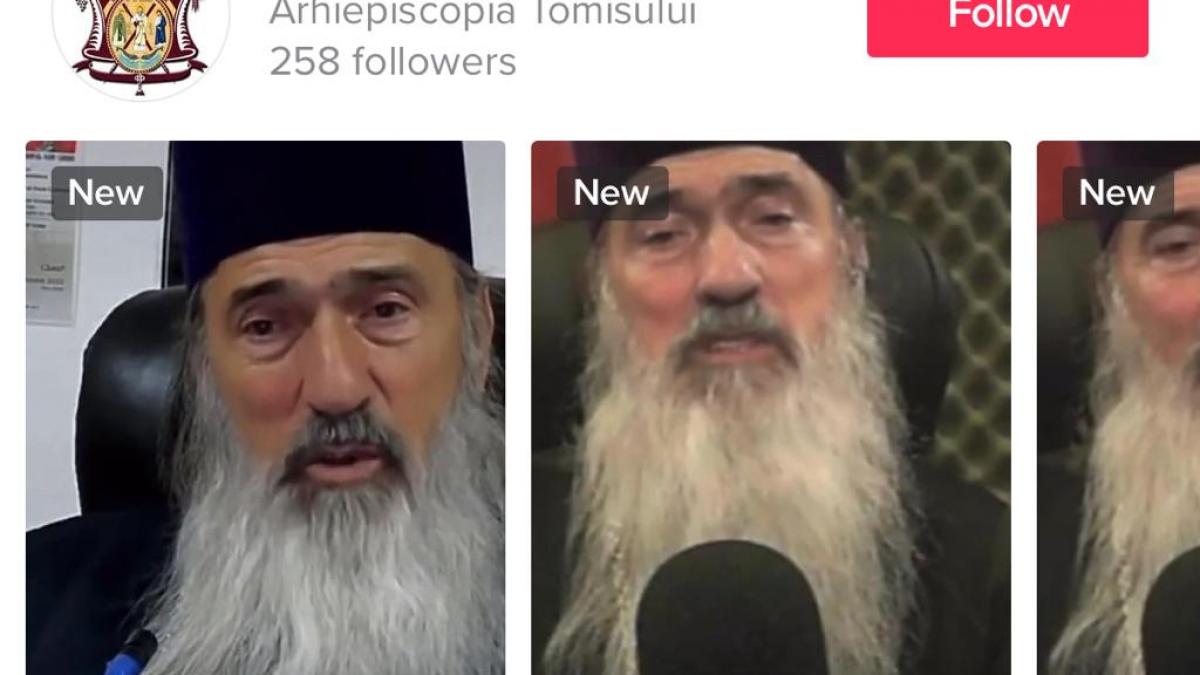 Teodosie, Arhiepiscopul Tomisului, și-a făcut cont pe Tik Tok