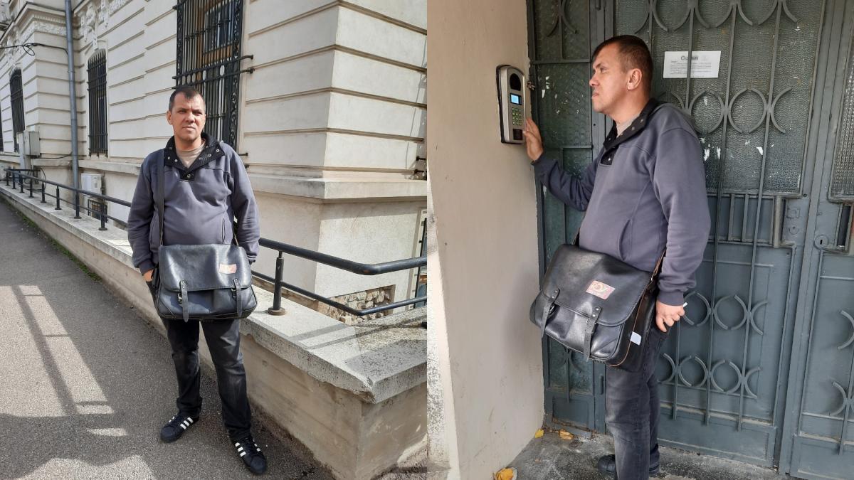 Cristian, poștașul care aduce pensia și salvează o viață. „Ce faci, mamaie, voiai să pleci?”