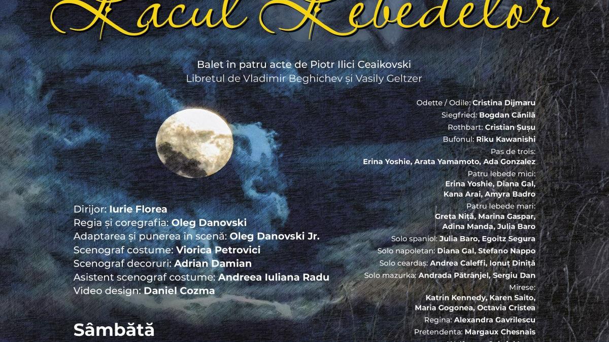 „Lacul lebedelor”, într-o nouă montare pe scena Operei Naționale București