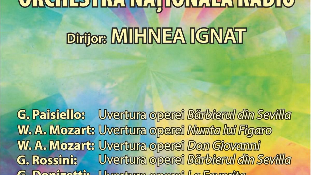 Uverturi celebre din opere și Aniversarea a 70 de ani de la inaugurarea clădirii Radio România